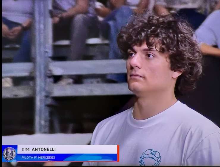 L'inquadratura su Alessandro Luini, immagine tratta da Facebook